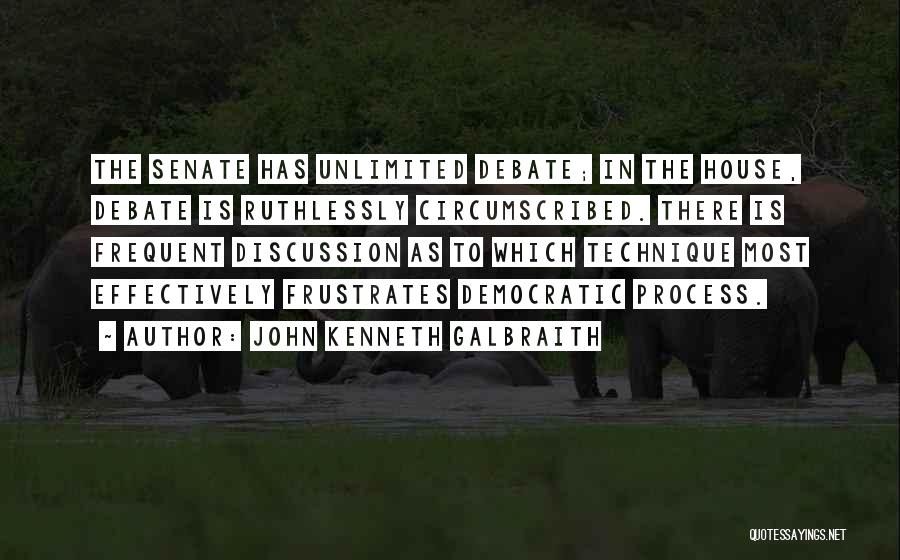 Non Democratic Quotes By John Kenneth Galbraith