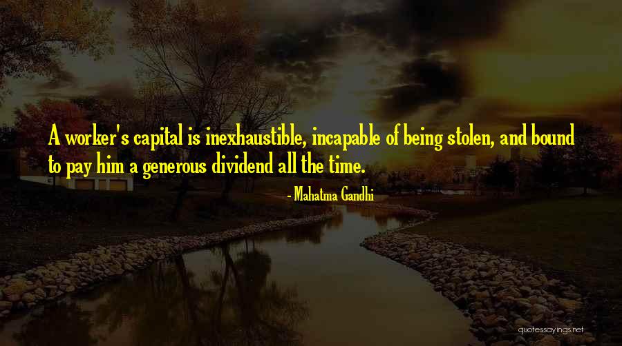 Non Dividend Quotes By Mahatma Gandhi Non Dividend Quotes By Mahatma Gandhi