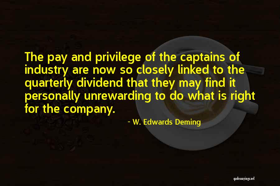Non Dividend Quotes By W. Edwards Deming Non Dividend Quotes By W. Edwards Deming