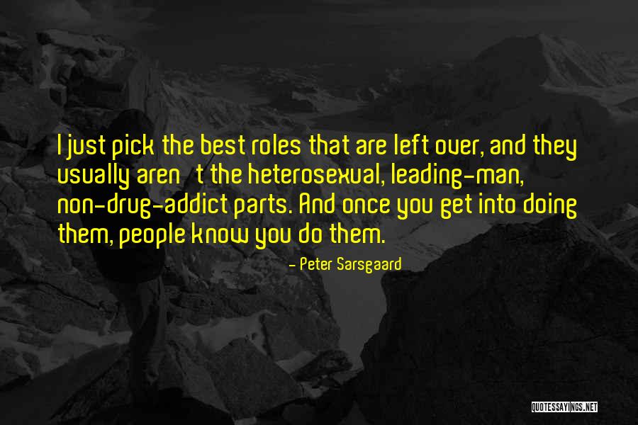 Non Doing Quotes By Peter Sarsgaard