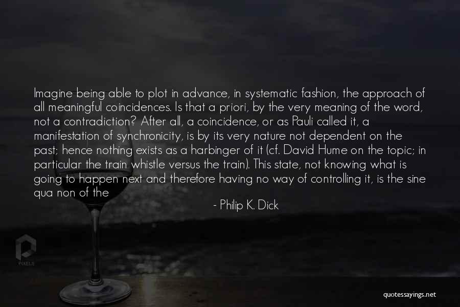 Non Doing Quotes By Philip K. Dick