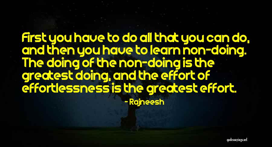 Non Doing Quotes By Rajneesh Non Doing Quotes By Rajneesh