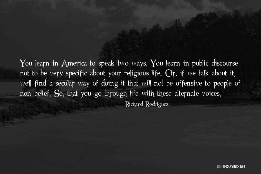 Non Doing Quotes By Richard Rodriguez Non Doing Quotes By Richard Rodriguez