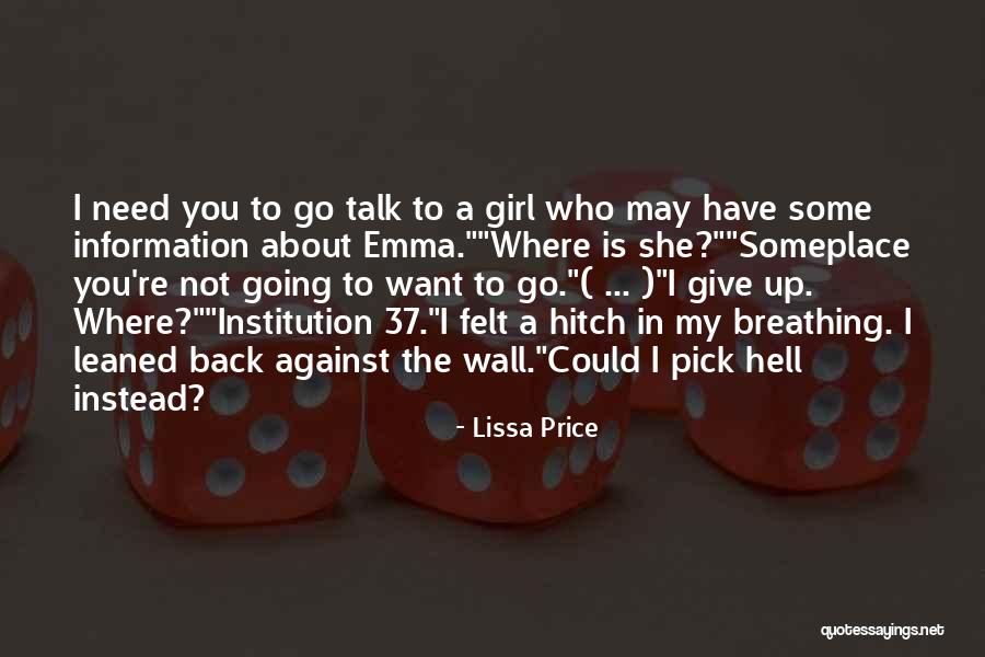 Non Dwelling Catheter Quotes By Lissa Price Non Dwelling Catheter Quotes By Lissa Price