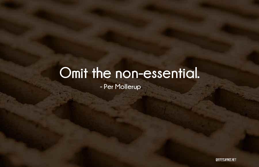 Non Essential Quotes By Per Mollerup Non Essential Quotes By Per Mollerup