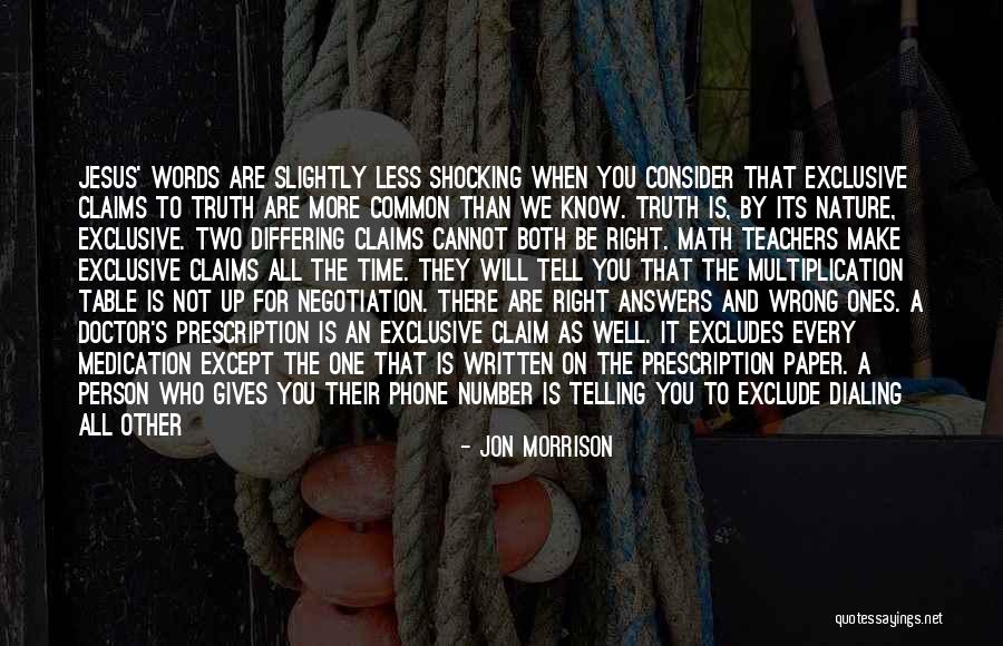 Non Exclusive Right Quotes By Jon Morrison Non Exclusive Right Quotes By Jon Morrison