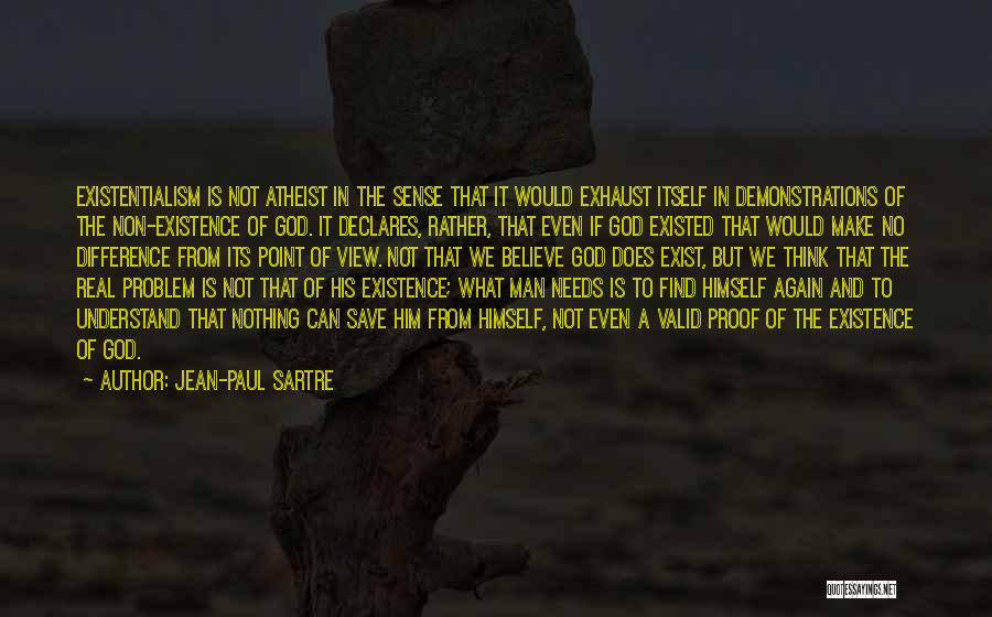 Non Existence Of God Quotes By Jean-Paul Sartre