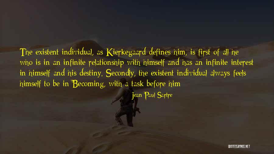 Non Existent Relationship Quotes By Jean-Paul Sartre Non Existent Relationship Quotes By Jean-Paul Sartre