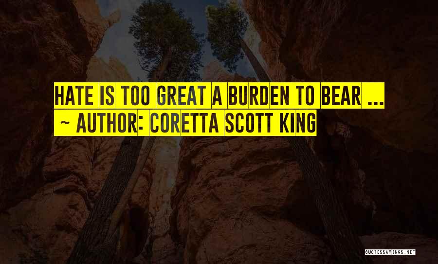 Non Famous Inspirational Quotes By Coretta Scott King