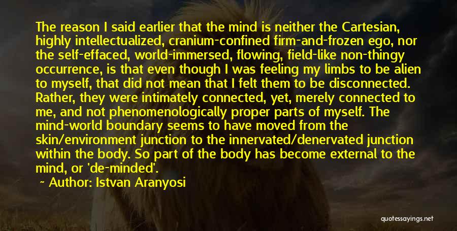 Non Feeling Quotes By Istvan Aranyosi