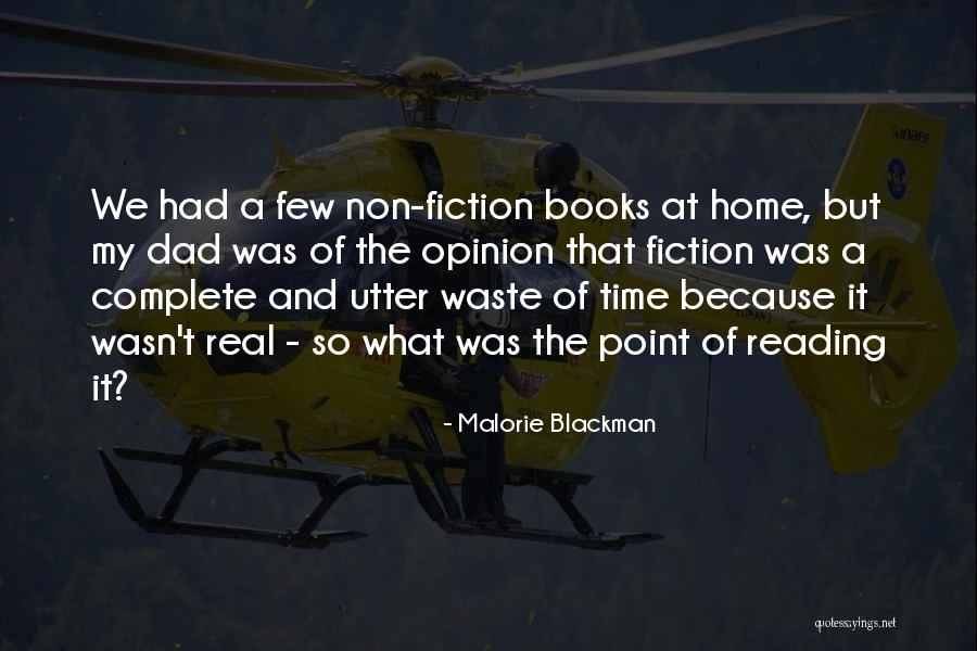 Non Fiction Books Quotes By Malorie Blackman