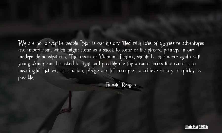 Non Fighting Adventure Quotes By Ronald Reagan Non Fighting Adventure Quotes By Ronald Reagan