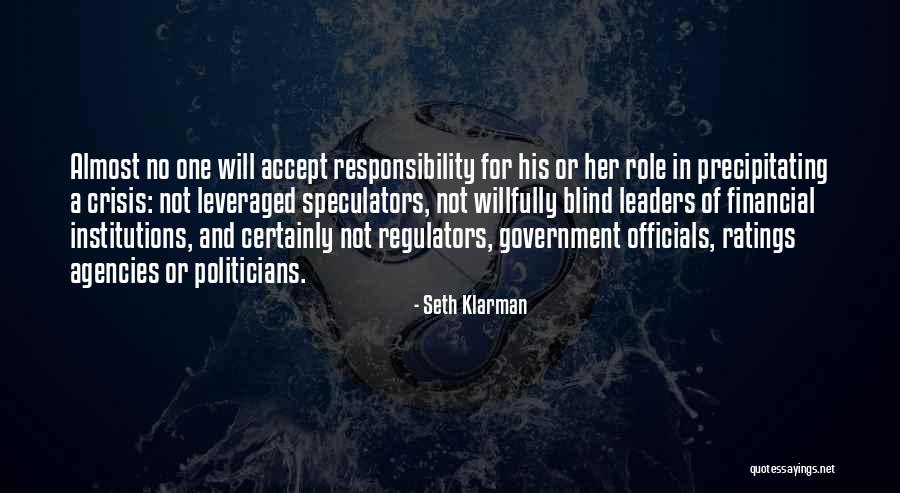 Non Financial Institutions Quotes By Seth Klarman Non Financial Institutions Quotes By Seth Klarman