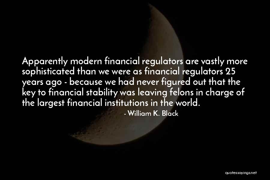 Non Financial Institutions Quotes By William K. Black Non Financial Institutions Quotes By William K. Black
