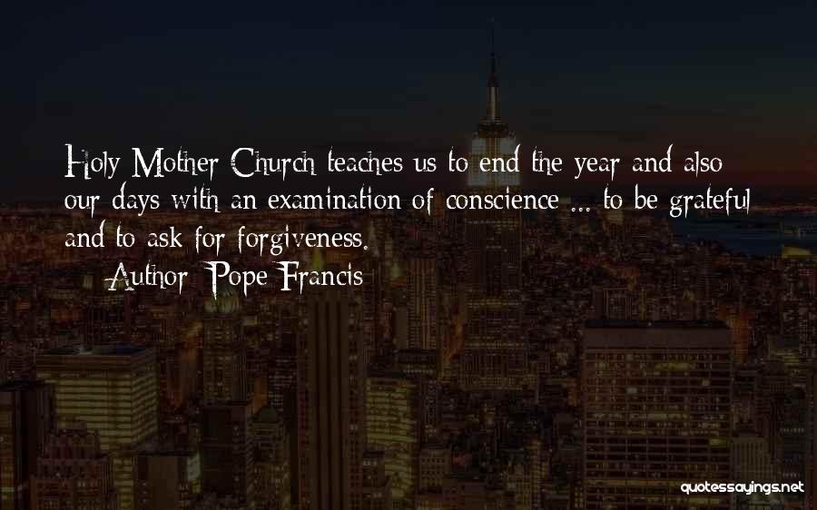 Non Forgiveness Quotes By Pope Francis