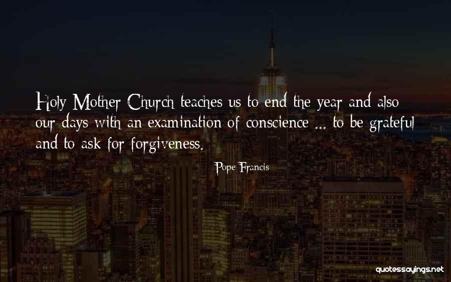 Non Forgiveness Quotes By Pope Francis