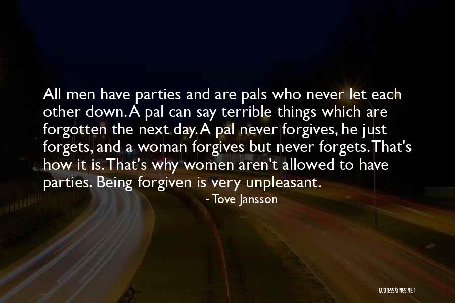 Non Forgiveness Quotes By Tove Jansson