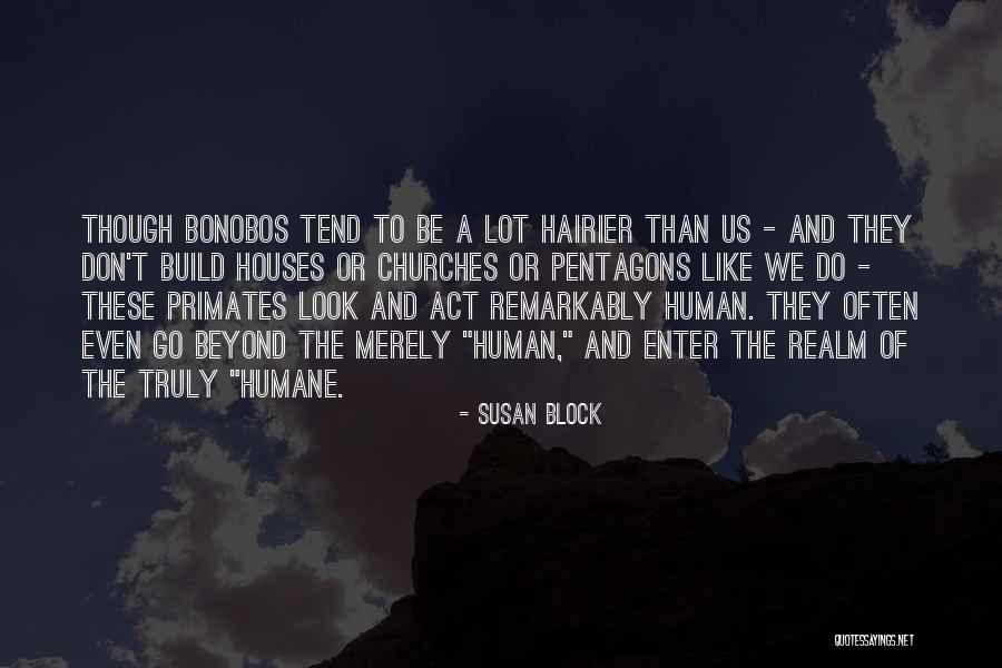 Non Human Primates Quotes By Susan Block Non Human Primates Quotes By Susan Block