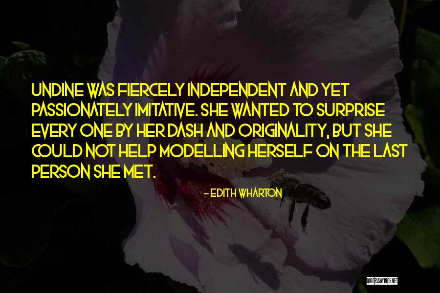 Non Imitative Quotes By Edith Wharton Non Imitative Quotes By Edith Wharton