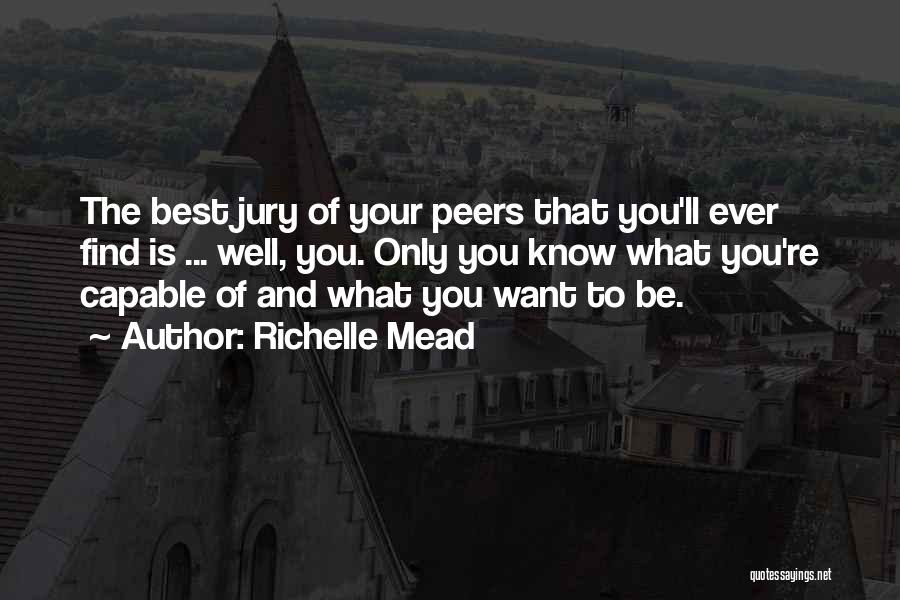 Non Judgement Quotes By Richelle Mead