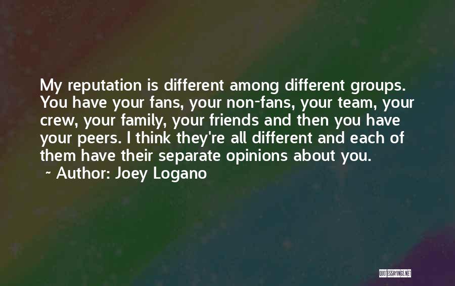 Non-judgemental Friends Quotes By Joey Logano