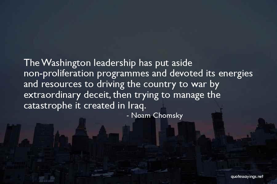 Non Leadership Quotes By Noam Chomsky Non Leadership Quotes By Noam Chomsky