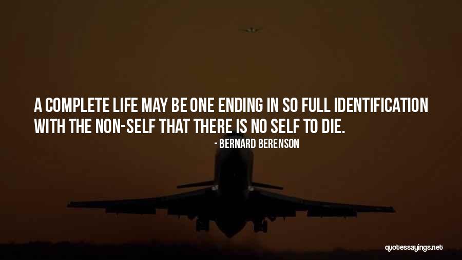 Non Life Quotes By Bernard Berenson Non Life Quotes By Bernard Berenson