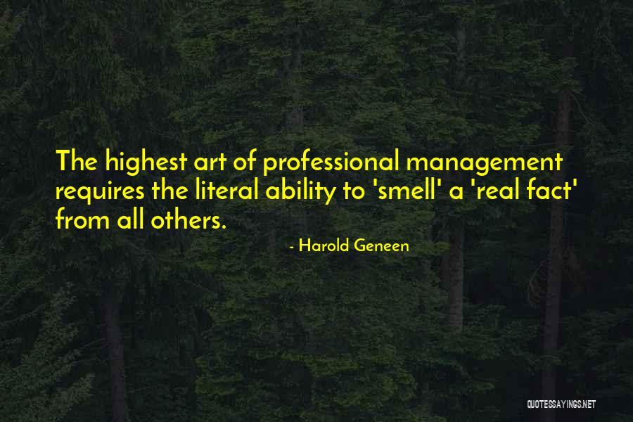 Non Literal Quotes By Harold Geneen