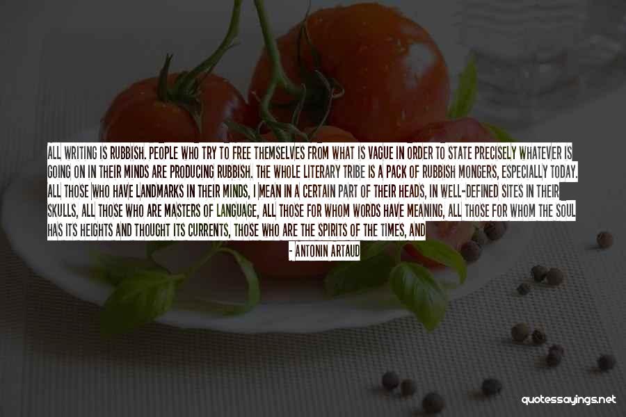 Non Literary Language Quotes By Antonin Artaud Non Literary Language Quotes By Antonin Artaud