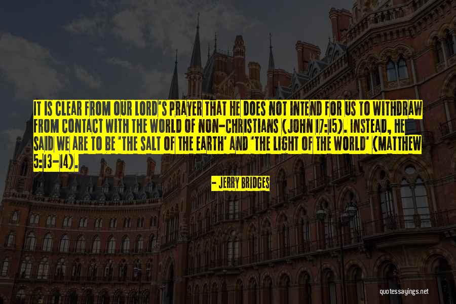 Non Living Quotes By Jerry Bridges Non Living Quotes By Jerry Bridges