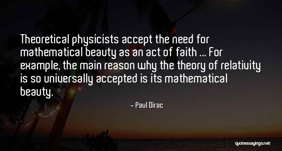 Non Mathematical Example Quotes By Paul Dirac Non Mathematical Example Quotes By Paul Dirac