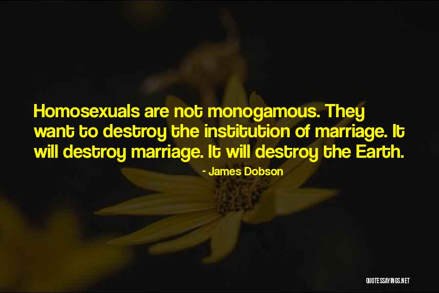 Non Monogamous Marriage Quotes By James Dobson Non Monogamous Marriage Quotes By James Dobson