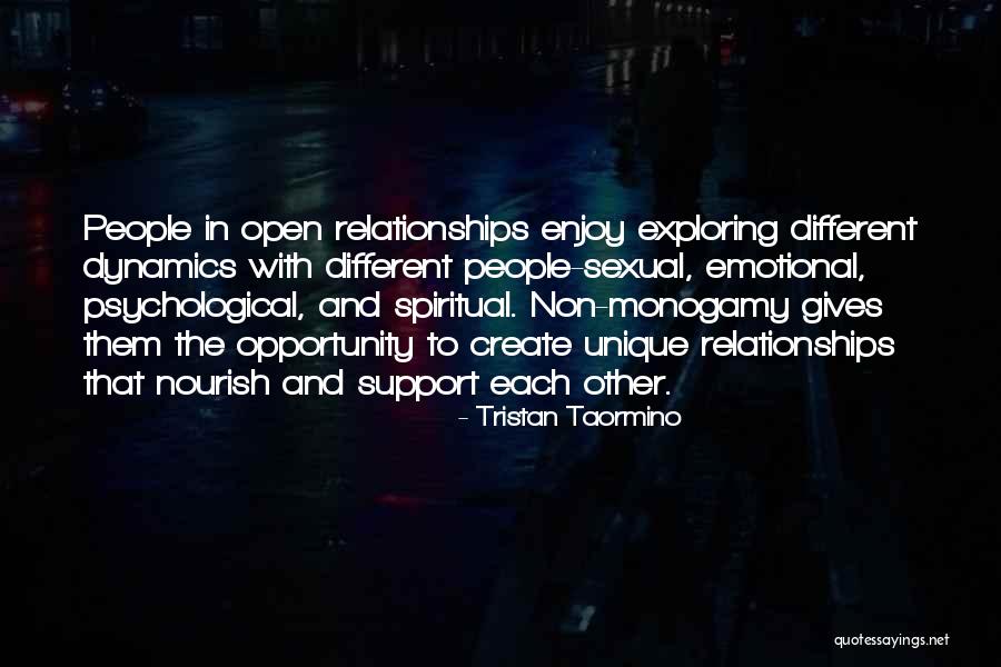 Non Monogamy Relationships Quotes By Tristan Taormino Non Monogamy Relationships Quotes By Tristan Taormino