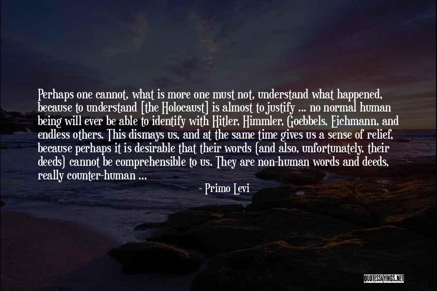 Non Normal Quotes By Primo Levi