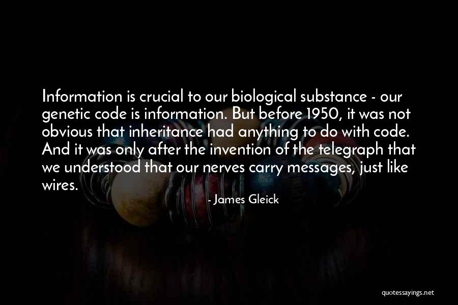 Non Obvious Invention Quotes By James Gleick Non Obvious Invention Quotes By James Gleick