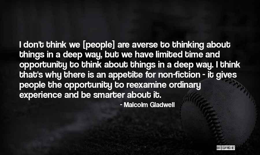 Non Ordinary Quotes By Malcolm Gladwell Non Ordinary Quotes By Malcolm Gladwell