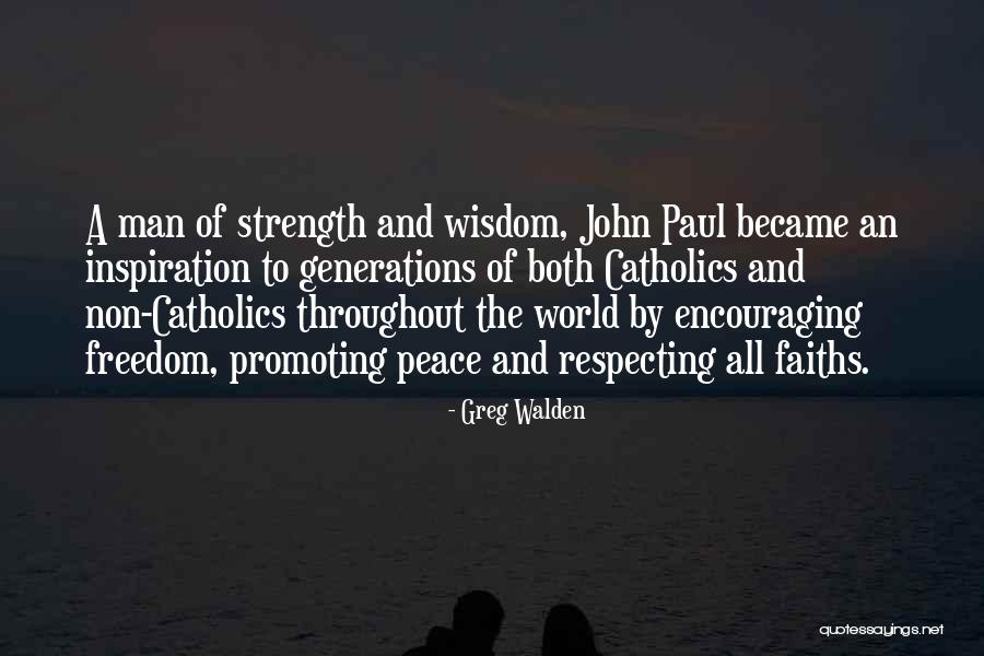 Non Peace Quotes By Greg Walden Non Peace Quotes By Greg Walden
