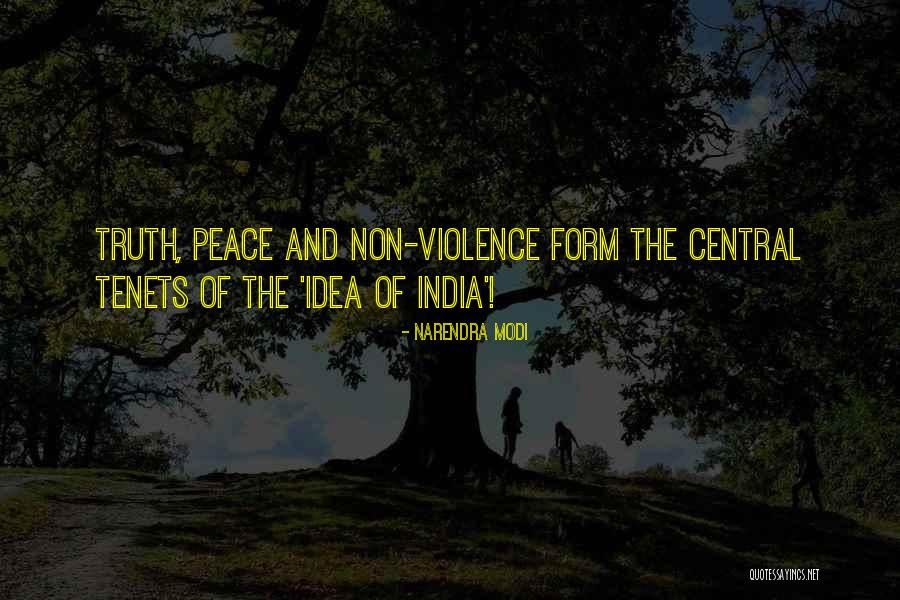 Non Peace Quotes By Narendra Modi Non Peace Quotes By Narendra Modi