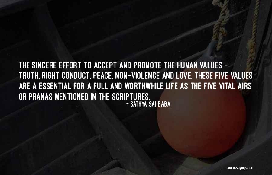 Non Peace Quotes By Sathya Sai Baba Non Peace Quotes By Sathya Sai Baba
