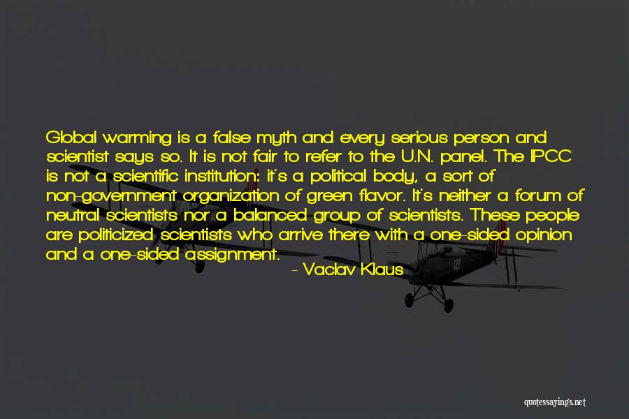 Non Political Quotes By Vaclav Klaus