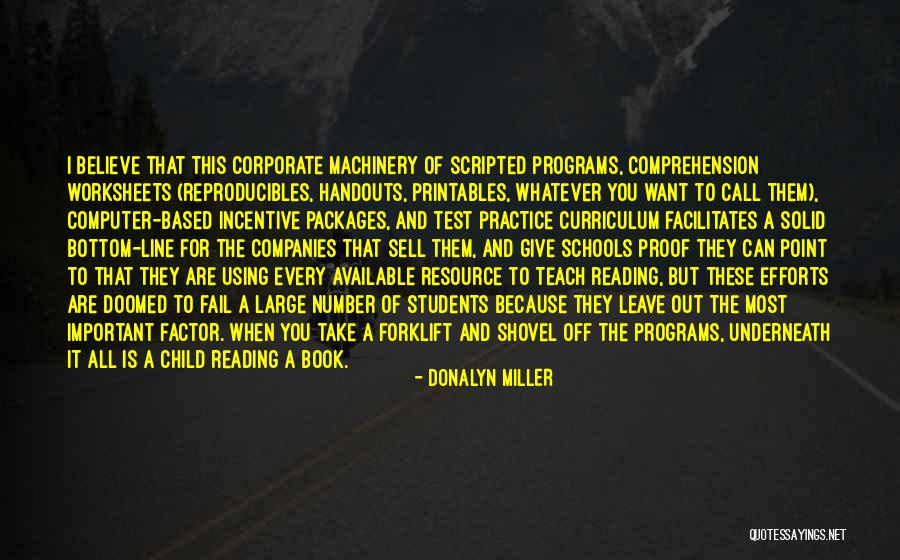 Non Practice Test Quotes By Donalyn Miller Non Practice Test Quotes By Donalyn Miller