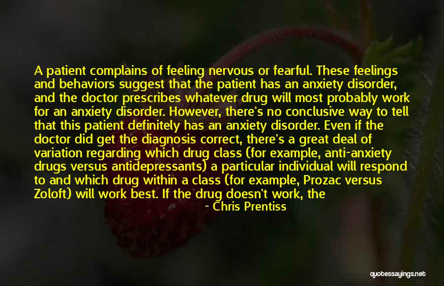 Non Prescription Quotes By Chris Prentiss Non Prescription Quotes By Chris Prentiss