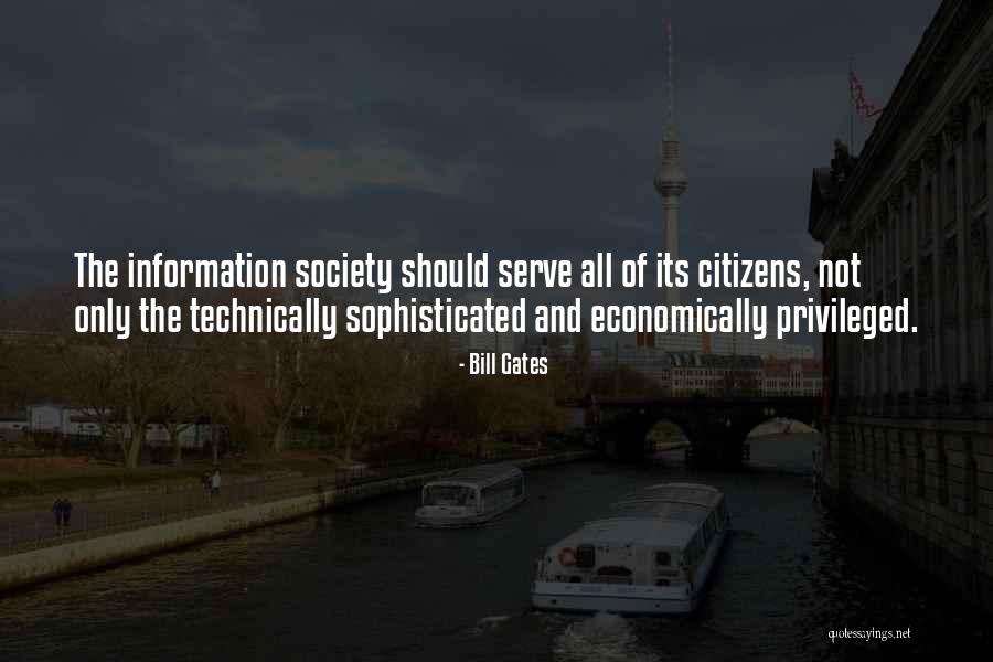 Non Privileged Information Quotes By Bill Gates Non Privileged Information Quotes By Bill Gates