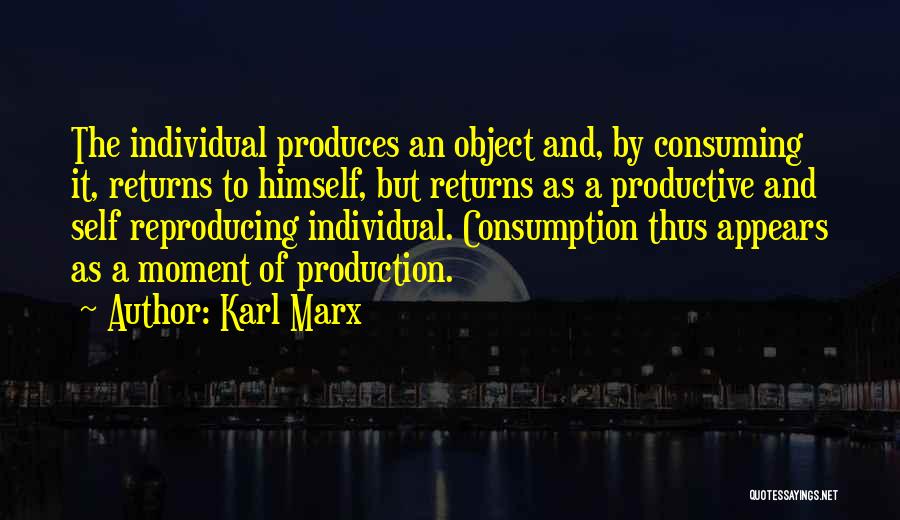 Non Productive Quotes By Karl Marx