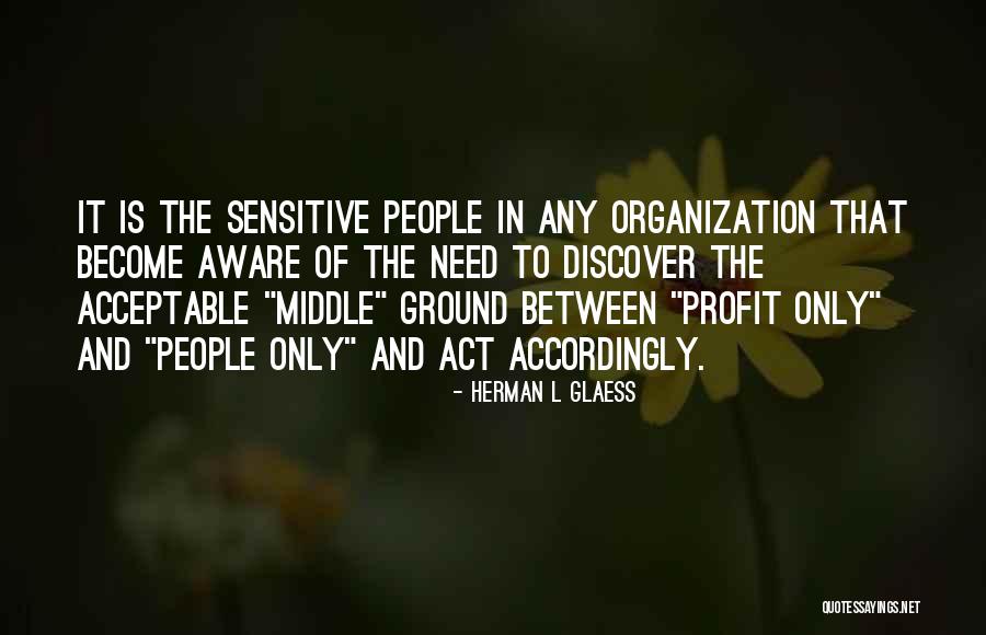 Non Profit Organization Quotes By Herman L Glaess