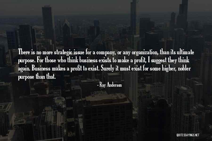Non Profit Organization Quotes By Ray Anderson