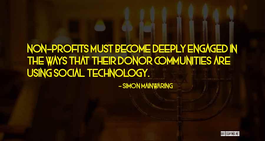 Non Profits Quotes By Simon Mainwaring Non Profits Quotes By Simon Mainwaring