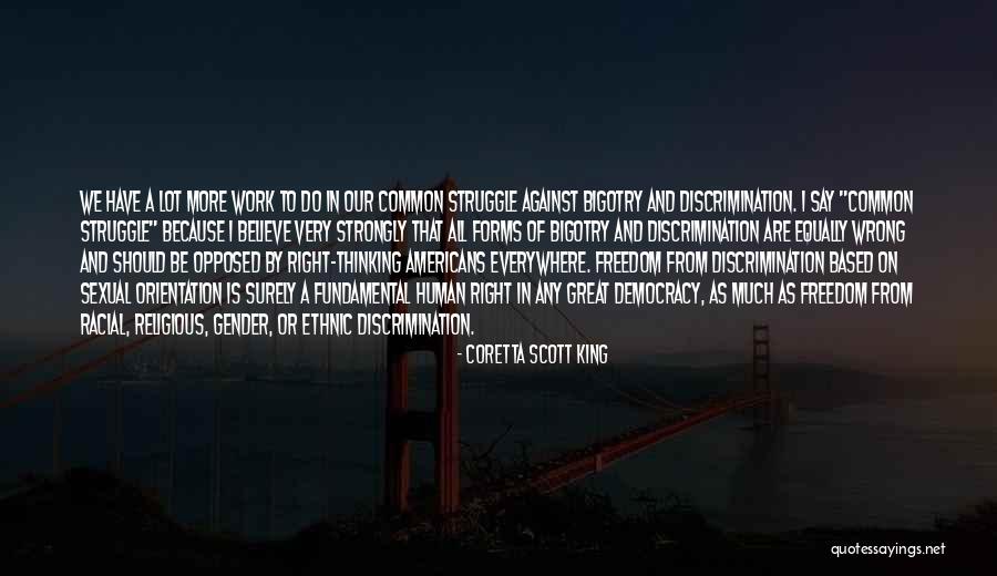 Non Racial Democracy Quotes By Coretta Scott King Non Racial Democracy Quotes By Coretta Scott King