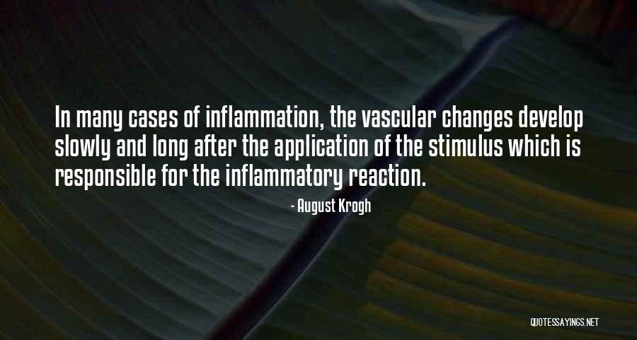 Non Reaction Quotes By August Krogh Non Reaction Quotes By August Krogh