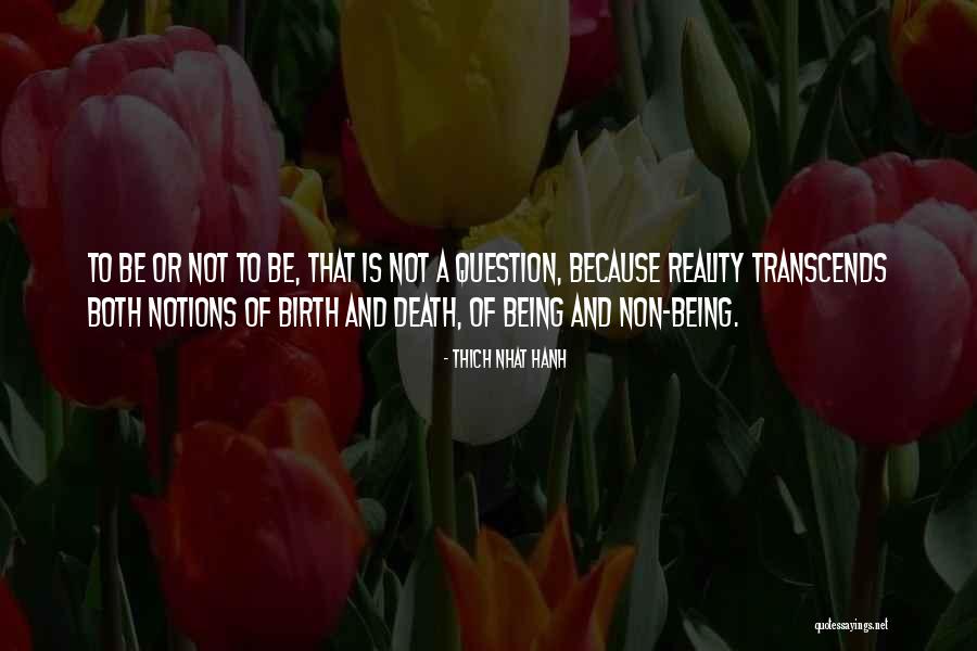 Non Reality Quotes By Thich Nhat Hanh Non Reality Quotes By Thich Nhat Hanh